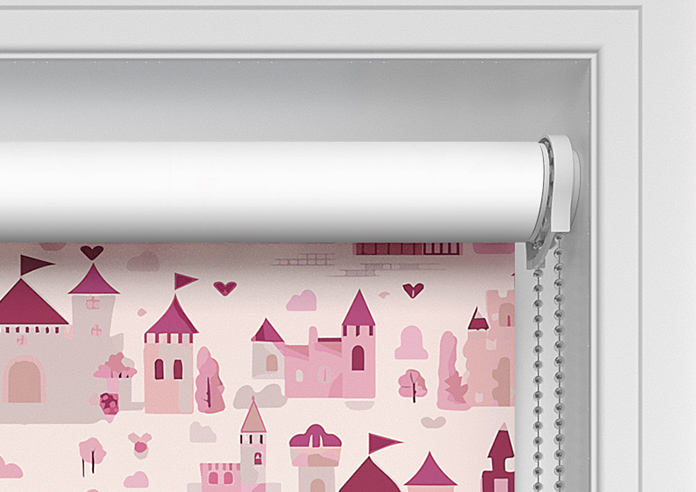 Magic Castle, Princess Pink - Twist&Fit Roller Blind - Image 10
